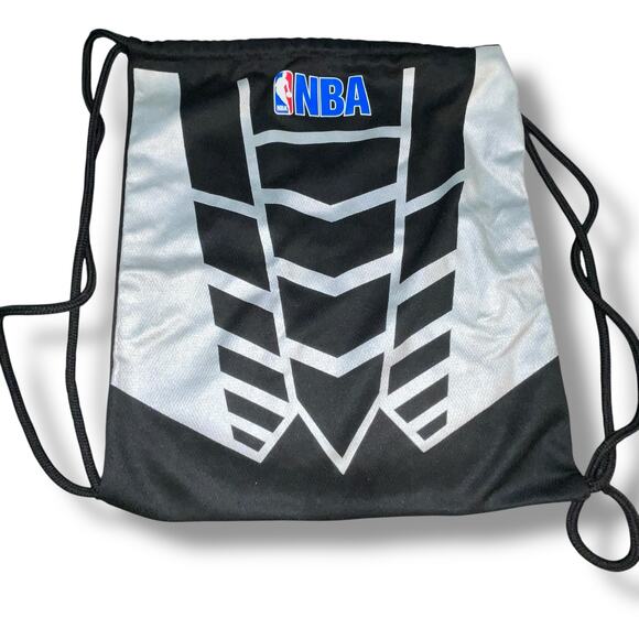 NBA Basketball Drawstring Cinch Sack Backpack RuckSack School Gym Travel Bag - Picture 3 of 11